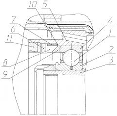 Устройство для замера осевого усилия ротора турбомашины (патент 2601513)