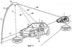 Способ и устройство для определения местоположения движущегося объекта посредством использования связи с помощью света в видимой области спектра (патент 2406232)
