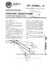 Рыхлитель фрезерного торфа (патент 1079845)