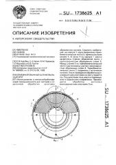 Комбинированный шлифовальный круг (патент 1738625)