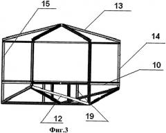 Комплект для сборки моносотоструктурного каркасного блока и способ сборки с ним (патент 2375526)