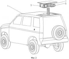Наземный транспортный комплекс для обнаружения и распознавания объектов (патент 2530185)
