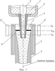 Способ непрерывного литья металлических заготовок методом "плавка на плавку" (патент 2483831)