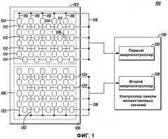 Панель обнаружения множественных касаний с устранением неоднозначности координат касания (патент 2507562)