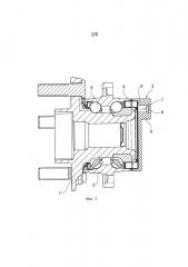 Подшипник колеса с крепежным устройством для датчика (патент 2623789)