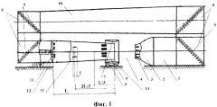 Дозвуковая аэродинамическая труба с низким уровнем пульсаций потока инфразвукового диапазона (патент 2605643)
