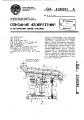 Устройство для рассева влажного кускового материала (патент 1134243)