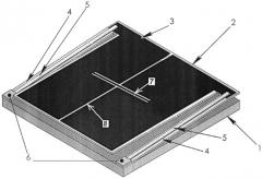 Наноструктурный ик-приемник (болометр) с большой поверхностью поглощения (патент 2511275)
