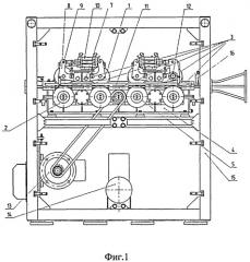 Многоручьевой трайб-аппарат для подачи алюминиевой и порошковой проволоки (патент 2495137)