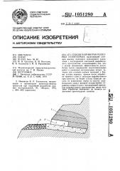 Способ разработки полезных ископаемых (патент 1051280)