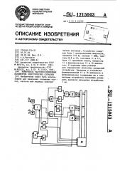 Измеритель частотно-временных параметров электрических сигналов (патент 1215043)