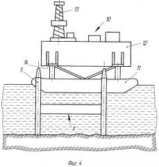 Способ эксплуатационного бурения на мелководье (патент 2275486)