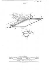 Ягодоуборочная машина (патент 483960)