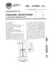 Управляемое запорное устройство (патент 1272050)