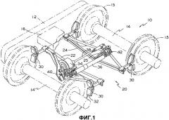 Тормозная система с встроенным устройством для компенсации нагрузки вагона (патент 2384434)