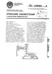 Путеизмерительное устройство (патент 1209491)