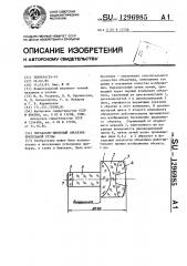 Зеркально-линзовый объектив зрительной трубы (патент 1296985)