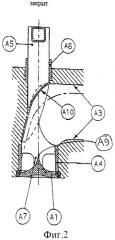 Устройство в двигателе внутреннего сгорания для управления протеканием входной и выходной газовых смесей (патент 2302537)