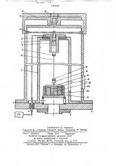 Устройство для отжига металлических нитей в вакууме (патент 740846)