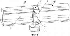 Устройство для испытания силы электромагнитного притяжения магнитного рельсового тормоза (патент 2630711)