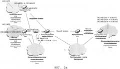 Способ соединения первой компьютерной сети по меньшей мере со второй расширенной компьютерной сетью (патент 2507696)