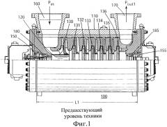 Газовый подшипник, расположенный в середине пролета вала (патент 2552880)