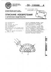Оптическая система (патент 1185300)