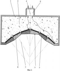Ультразвуковой иммерсионный многосекционный совмещенный пьезоэлектрический преобразователь (патент 2499254)
