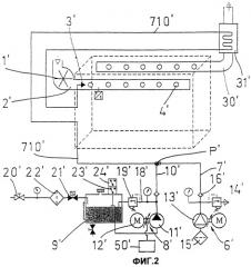 Способ очистки отработавших газов двигателя внутреннего сгорания и устройство для подачи влажного воздуха в двигатель (патент 2289704)