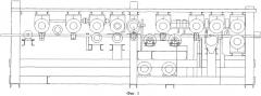 Четырехсторонний продольнофрезерный деревообрабатывающий станок (патент 2433034)