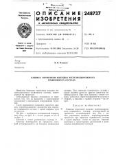 Башмак тормозной колодки железнодорожного подвижного состава (патент 248737)