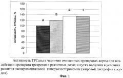 Средство, повышающее активность суммарной триптофанил-тphk-синтетазы (патент 2407526)