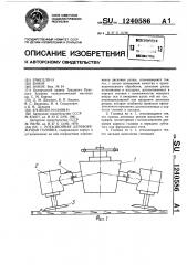 Ротационная дереворежущая головка (патент 1240586)