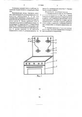 Газовая плита (патент 1717905)