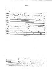 Генератор тактов и стробов для устройства программного управления (патент 1809420)