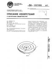 Трансформируемая складчатая структура (патент 1337493)