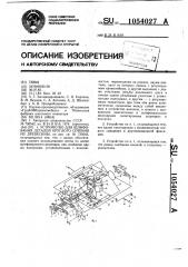 Устройство для шлифования деталей круглого сечения из древесины (патент 1054027)