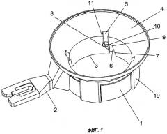 Узел переливной трубы для смывной системы туалетного бачка (патент 2295009)