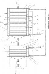 Утилизатор теплоты и конденсата дымовых газов тэц (патент 2610355)