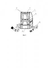 Рюкзак для переноски оборудования и инструментов (патент 2660085)