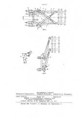 Устройство для присоединения сельскохозяйственной машины к трактору (патент 854757)