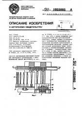 Вертикально-протяжный станок для внутреннего протягивания с автоматической сменой инструмента (патент 1055005)