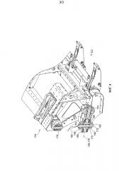 Конструкция шарнирно-сочлененной уборочной жатки с датчиком нагрузки (патент 2662285)