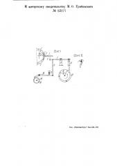 Приспособление к кругло-чулочным автоматам для самозаработки чулок (патент 52177)