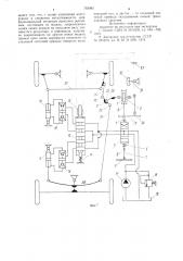 Гидравлическая система рулевого управления шарнирно- сочлененного транспортного средства (патент 765082)