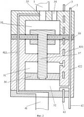 Глубинное гидроприводное насосное устройство (патент 2439367)