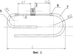 Ограничитель гололедообразования и колебаний проводов, тросов и оптических кабелей связи воздушных линий электропередачи (патент 2660681)
