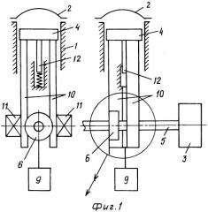 Устройство для работы двигателя внутреннего сгорания без коленчатого вала (патент 2287070)