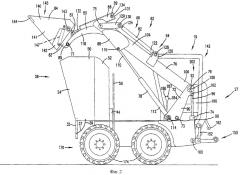 Устройство для перемещения и погрузки и разгрузки материала и способ его эксплуатации (варианты) (патент 2365711)