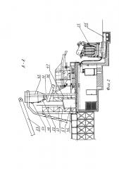 Установка для загрузки шихтовых материалов в индукционную печь для плавки чёрных и цветных металлов (патент 2642214)